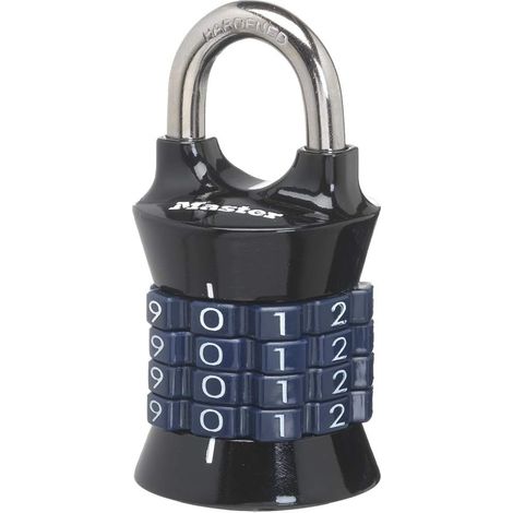Cadenas à combinaison personnalisable pour armoire, lot de 1, couleurs aléatoires