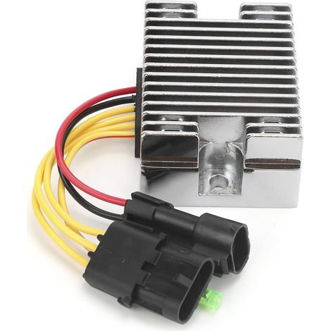 Régulateur de Tension Redresseur 4012192 en Alliage d’Aluminium et ABS – Compatible avec Honda 400/Trail 330/Scrambler 500 – Stabilisation Électrique Fiable pour Moto (1/4)