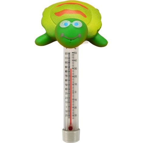 Capteur de température de piscine flottante - Natation de la température de l'eau de la piscine flottante, capteur de température du bain pour bébés Jauge de température du bain, fournitures (1/5)