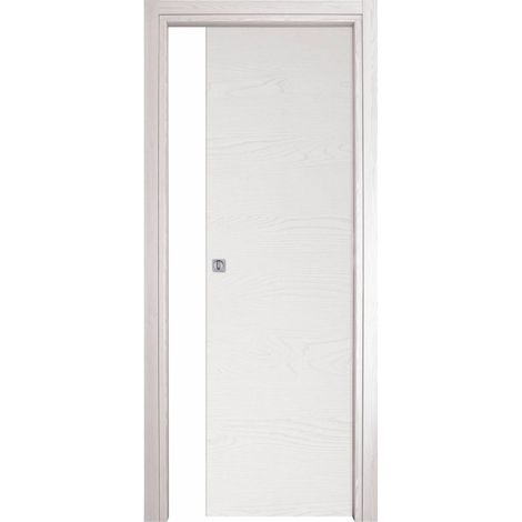 PORTA MICROTEC SCORREV FRASSINO BIANCO 60X210