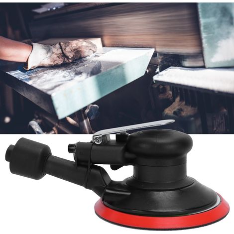 Meuleuse pneumatique 6 pouces pour meubles, polisseuse, ponceuse, accessoires (1/5)