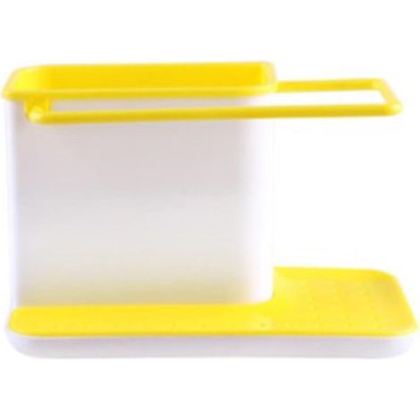 Organizador de fregadero, ideal para guardar esponjas, estropajos, cepillos, jabón para platos y paños de cocina. Tamaño pequeño - Enero (1/5)