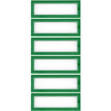 6 Stück HEPA-Filter-Ersatzteile für Vorwerk Kobold VR200