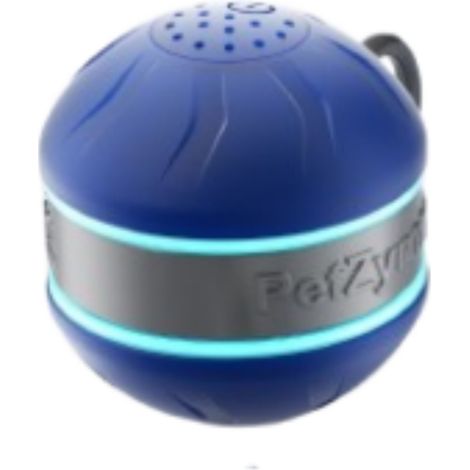 Jouet interactif pour animaux - Balle tournante intelligente - Bleue (1/5)