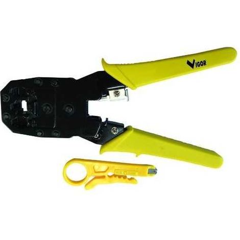 Pince à sertir Vigor Spinotti RJ11-12-45