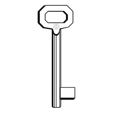 SILCA 5011 CHIAVE PATENT PASSEPARTOUT MEDIA BRONZATA