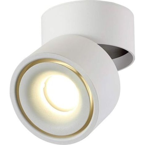 Spots de plafond LED 12W Angle de corps de lampe réglable, Lampe de spots, Applique de plafond, spots de plafond réglables, LED 10x10x10cm (blanc-4000K) (1/5)