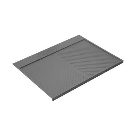 EMUCA Protecteurs fond pour la cuisine Sink - M80 - 767x580mm - épaisseur de la planchet 16mm - découpable - Plastique - Gris antracite