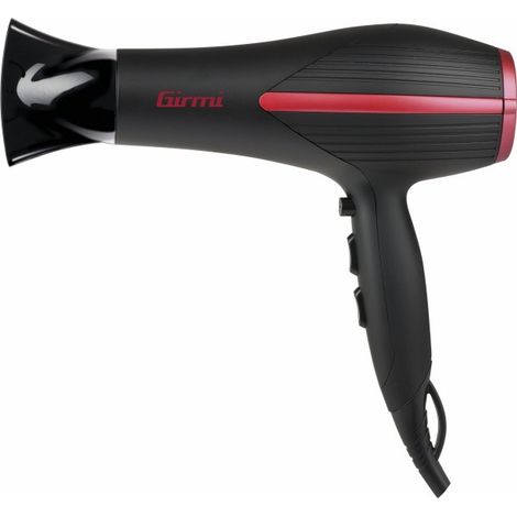 Girmi PH20 Haartrockner 2200 W Schwarz, Rot