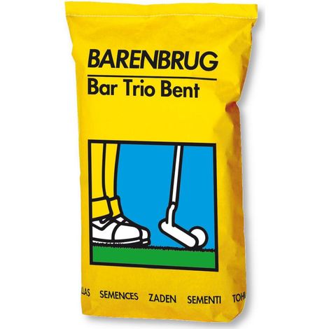 BARENBRUG Bar Trio Bent 15 kg Mélange de gazon pour le golf Graines de gazon pour le sport