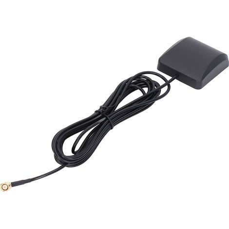 Antenne GPS BD+GPS active avec double étage amplificateur-filtre, récepteur satellite à fixation SMA coudée broche interne (GPS-007) (1/5)