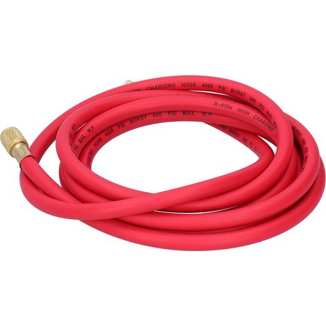 Ortviai Tuyau de recharge pour climatisation automobile R410 – 3 m, raccords cuivre 1/4″ × 5/16″, résistant à 800 PSI (1/3)