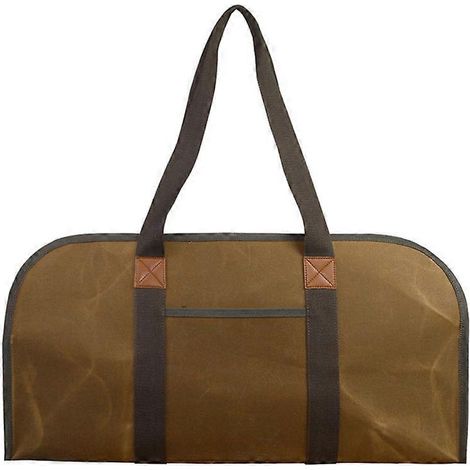 Sac de transport de bûches de chauffage pour la randonnée et l'escalade - Couleur boue (1/5)