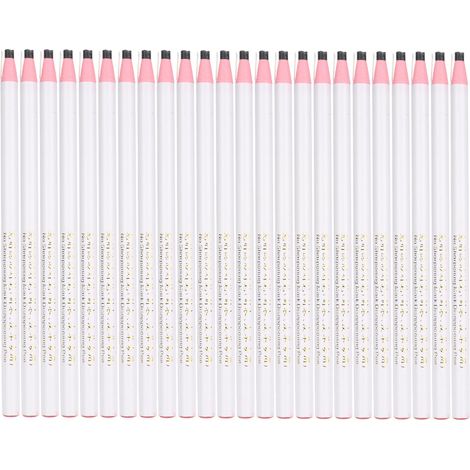 Lot de 24 crayons de couture pour la confection de vêtements, le quilting et le travail du tissu, du cuir, du métal et du papier. Accessoire idéal pour les tailleurs et les professionnels. (1/5)