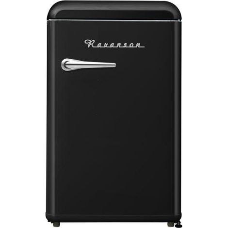 Refrigerador combinado vans LKK-120RB negro 106 litros