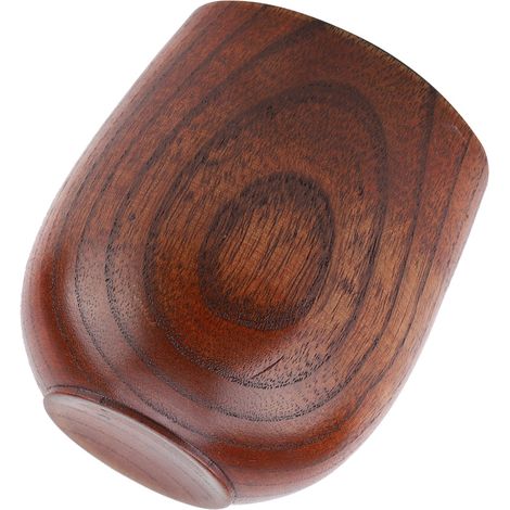 Tasse à bière en bois naturel, style rétro, tasse à thé, lait, jus, tasse classique en bois pour boissons (1/5)