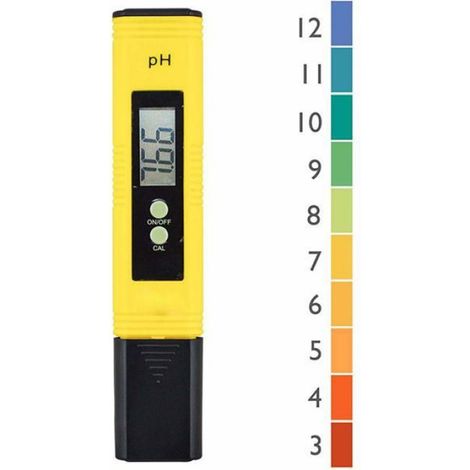 Testeur de Ph Professionnel, Fonction D'étalonnage Automatique et 0,00-14,00 Gamme de Mesure (1/4)
