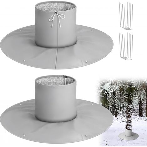 2 Pièces Protection Palmier Hiver - Housse D'hivernage pour Palmier - Protection Contre Le Froid,Plantes jusqu'à 35 cm de diamètre, Ø 100 cm (1/5)
