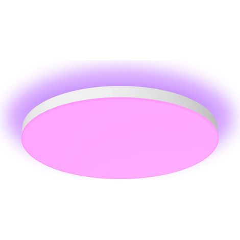 Philips Hue White e Color Ambiance Plafoniera Datura Grande con 67W, Compatibile con Sistema di Illuminazione Intelligente Philips Hue