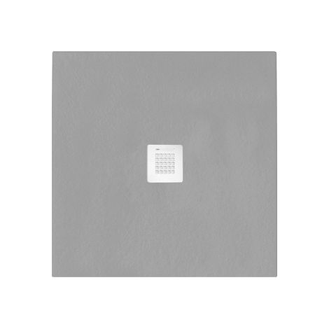 Serenity Duschwanne Square Grey 7037 - 90x90 cm (1/5)