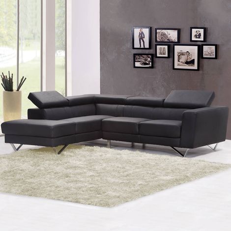 Tappeto Strado Shaggy 130x190 Crema Beige (1/5)