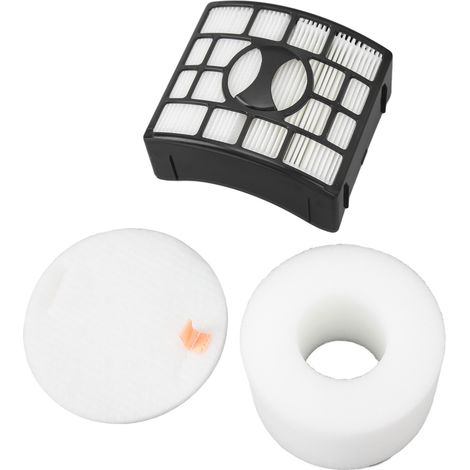Ortviai Filtre à mousse pour aspirateur Shark NV600/NV700/NV770/NV771/UV700 – 1 filtre + 2 mousses blanches (1/4)