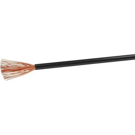 Voka-kabelwerk Cable H07V-K negro 1 x 2,5 mm² 100 metros