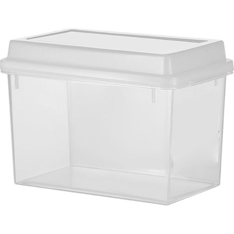 Boîte de conservation du pain en plastique scellée avec couvercle pour réfrigérateur de cuisine 3,4 L (1/5)