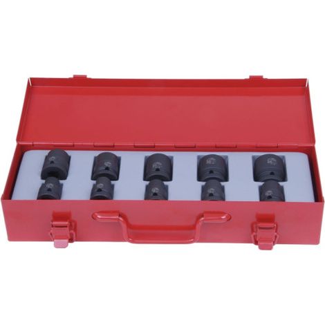 Juego vasos de impacto 1/2" de 10 unidades