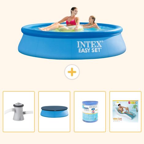 Intex Piscine Easy Set Ronde - 244x61 cm - 5-pièces  S287 (1/5)