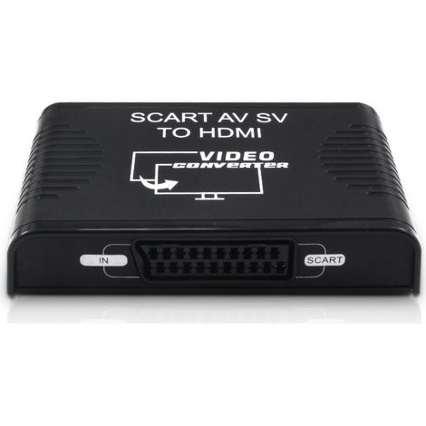 Convertisseur SCART AV/S-vidéo vers HDMI - Améliorez la vidéo analogique vers HDMI (1/5)