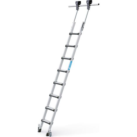 ZARGES Comfortstep Trec LH - LM-Stufen-Regalleiter 8 Stufen (1/5)