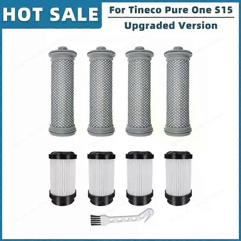 S'applique aux pièces de rechange et accessoires pour aspirateur Tineco Pure One S15 : préfiltre et postfiltre (jeu B) (1/5)