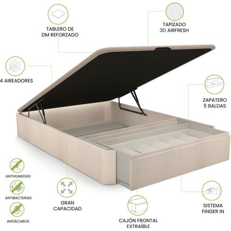 Canapé Luxury Premium 3D Artic 135x190 (1/5)