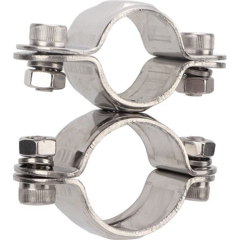 Clamp à rotule en acier inoxydable 316 marin 360°, accessoire pour bateau de pêche et yacht, 25mm x 31.7mm (1/5)
