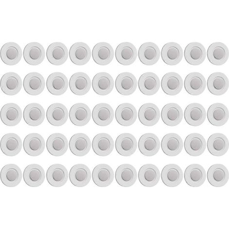 Packung mit 50 selbstklebenden magnetischen Wandhalterungen für Fernbedienungen, Haken zur Aufbewahrung von Fernsehern/Klimaanlagen, Aufbewahrungslösungen für Zuhause (1/5)