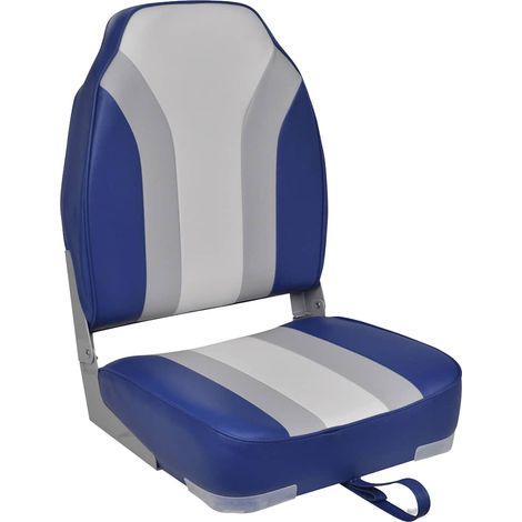 Lot de 2 Chaise de salon Chaises pliables de bateau Haut dossier CFW45736 (1/5)