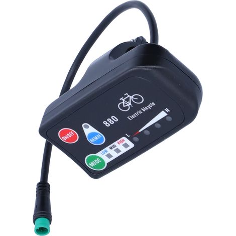Vélo électrique avec écran KT-LED880, compteur 36 V/48 V, accessoires pour vélo électrique (1/5)