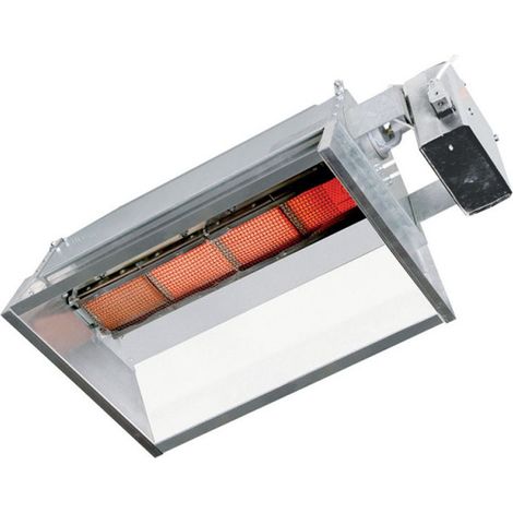 Chauffage rayonnant infrarouge RL29GP avec brûleur gaz propane 25,7kW 1 allure Sovelor