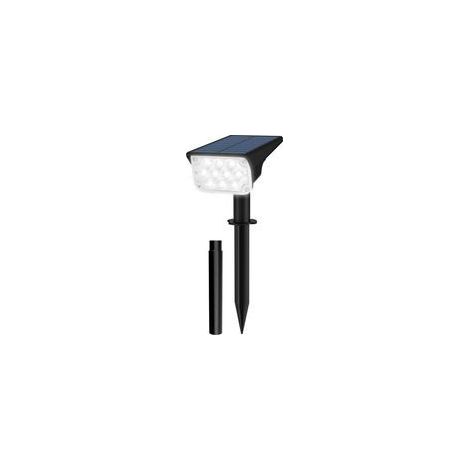 Projecteur solaire de Noël - Idéal pour les jardins, allées, cours, piscines, terrasses, etc. - 1 pièce, lumière blanche (1/5)