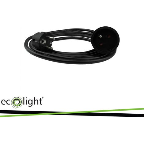PROLUNGA 3M 3X1,5MM 16A SCHUKO NERO