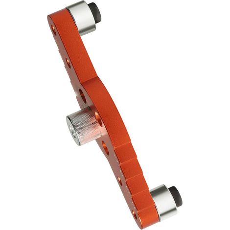 Kit de fixation pour clous routiers, outil de marquage autocentrant pour support flottant, grattoir autocentrant (1/5)