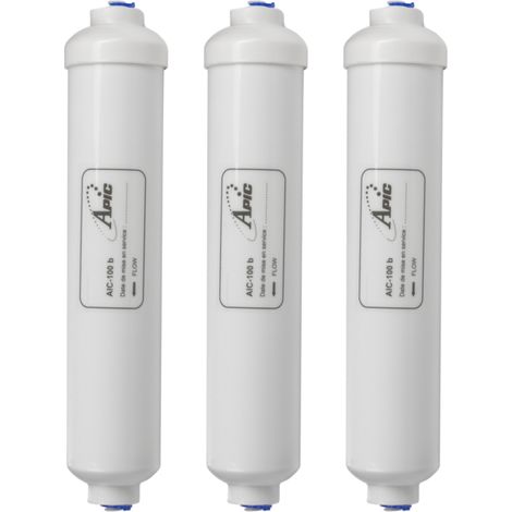 Pack de 3 Cartouches filtrantes frigo AIC100b Apic (1/4)