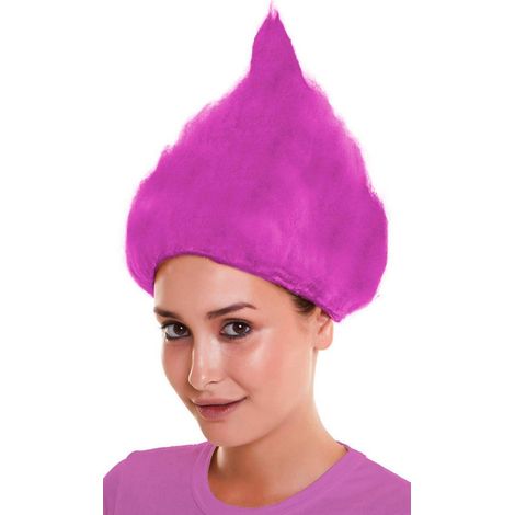 Peluca My Other Me Morado Talla única Trolls (1/2)