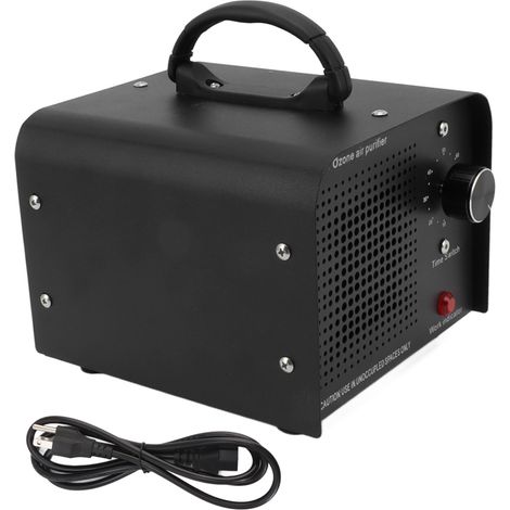 Générateur d'ozone commercial 5000mg/h, machine O3, ioniseur d'air domestique, désodorisant pour élevage porcs bovins ovins, chambres d'élevage, animaux, prise US 110V (1/5)