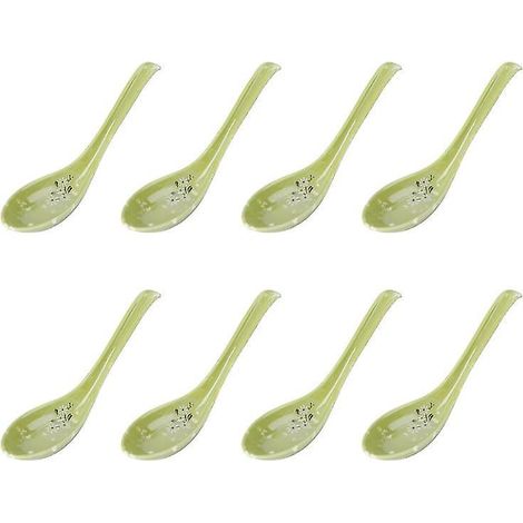 Lot de 8 cuillères en imitation céramique (1/3)