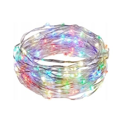 Luces para árbol de Navidad con cable, 30 diodos LED, pilas M (1/3)