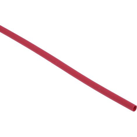 Gaine thermorétractable RS PRO, Dia. 2.4mm Rouge rétreint 2:1, 1.2m ( Prix pour Paquet de 5 )