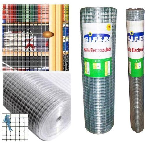 FPLUS malla electrosoldada sifer  6x  6x0.8 0.60 metros rollo 25