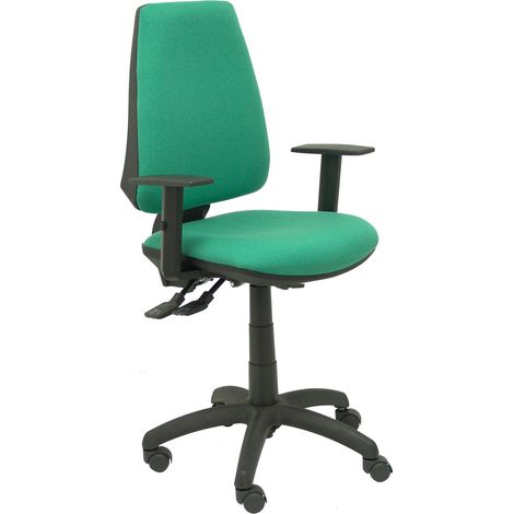 Piqueras y Crespo Elche S Bali Chaise de bureau vert émeraude (1/5)